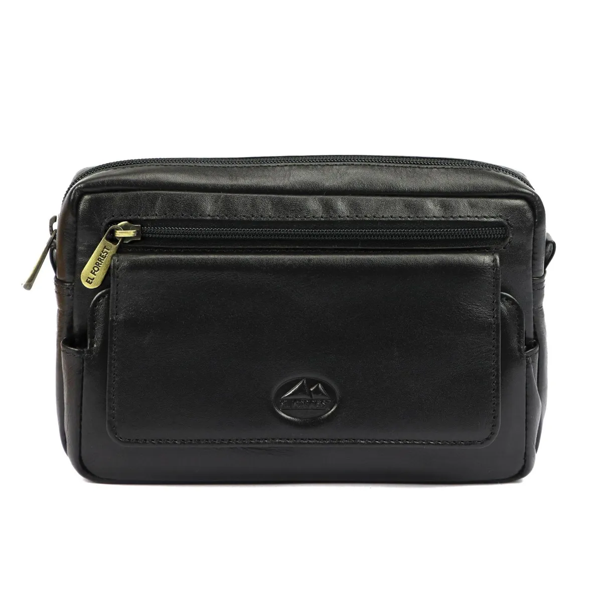 Saszetka męska z naturalnej skóry EL FORREST 921-67