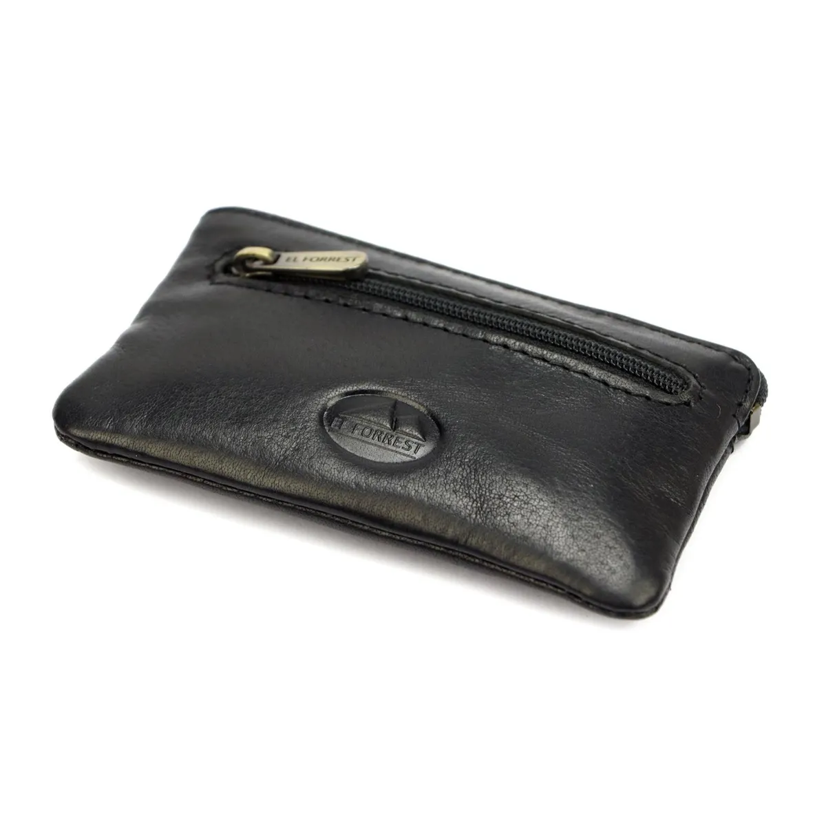 Małe zgrabne etui na klucze skórzane EL FORREST