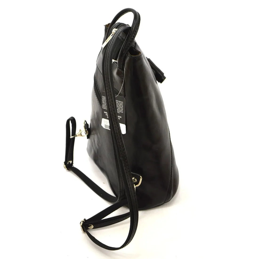 Designerski damski plecak skórzany na ramię