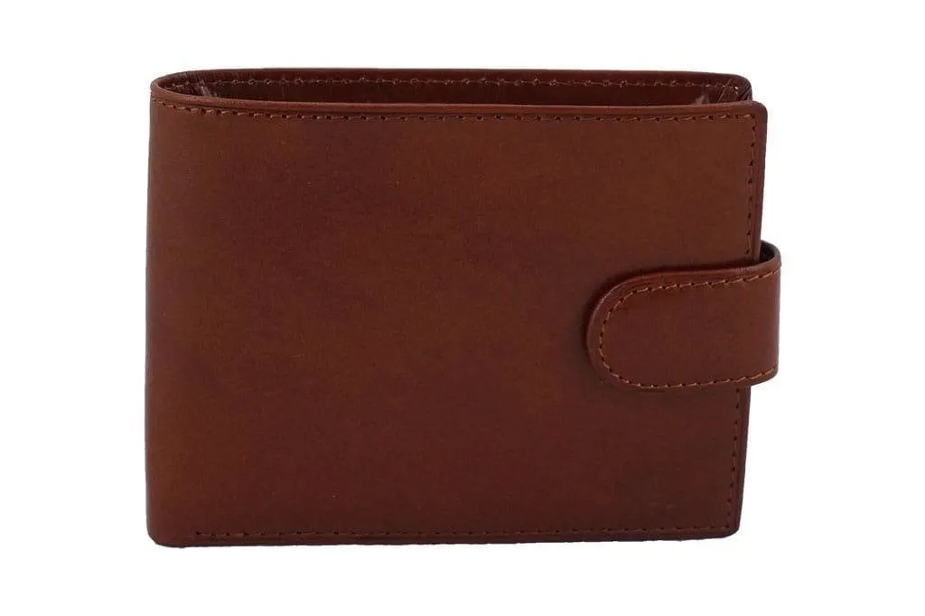 Skórzane portfele męskie Barberini's - ponadczasowy wybór Męski skórzany portfel barberinis w klasycznej czerni, idealny do codziennych stylizacji i organizacji pieniędzy