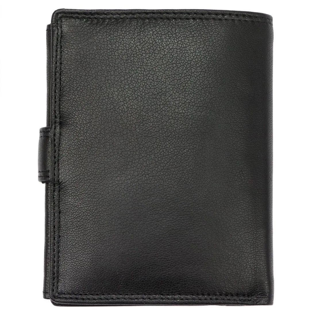 Money Kepper portfel pionowy męski skóra naturalna męski wzór system RFID