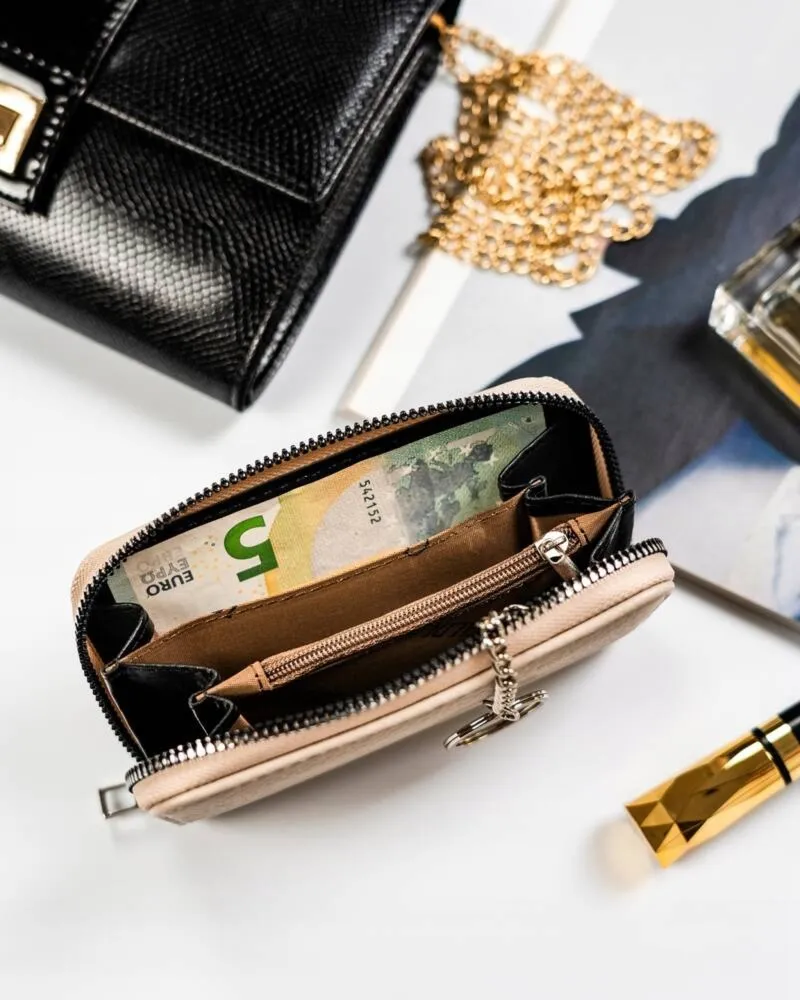 Damski portfel z kółkiem do kluczy od 4U Cavaldi