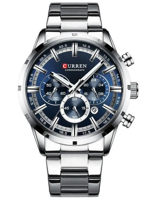 ZEGAREK MĘSKI CURREN 8355 CHRONOGRAF (zc028b)+ BOX