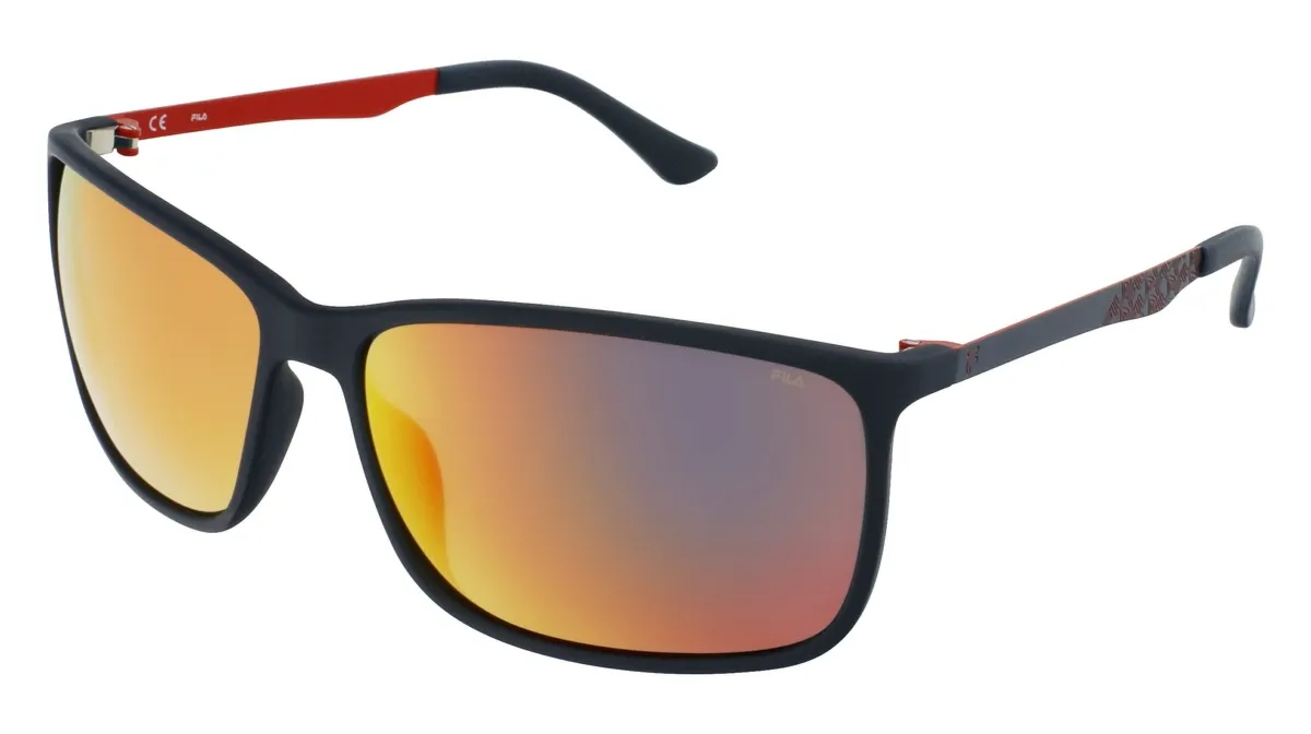 Okulary FILA SF9383-6298SR. Okulary przeciwsłoneczne, Kolor niebieski. Mężczyzna.