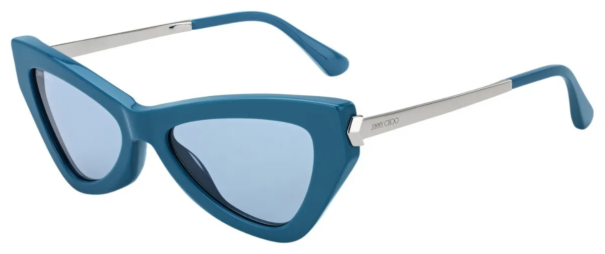 Okulary JIMMY CHOO DONNA-S-MVU54. Okulary przeciwsłoneczne, Kolor niebieski. Kobieta.