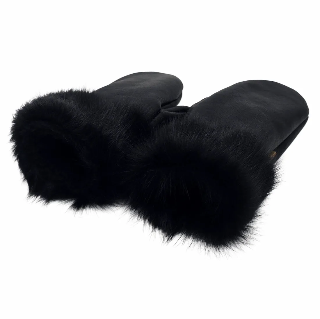 Rękawiczki damskie skórzane z jednym palcem