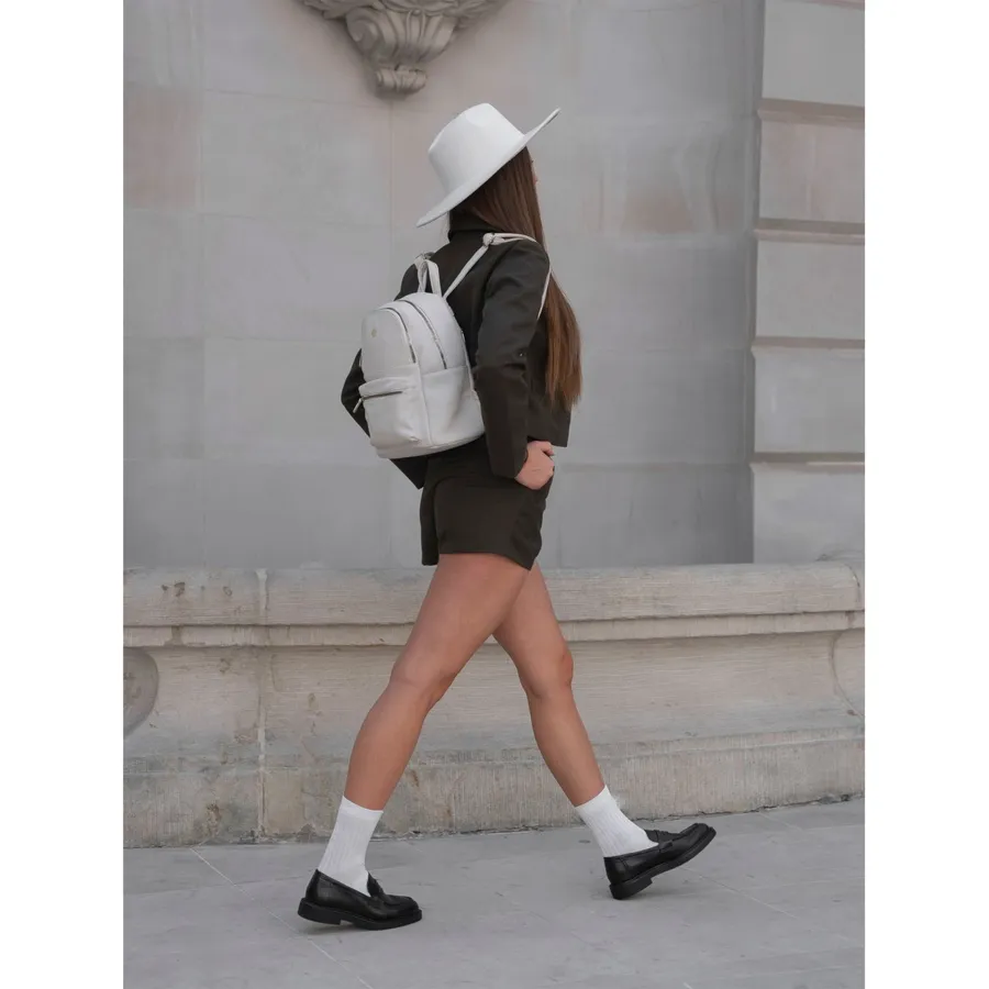 Miejski Wygodny plecak ze złotymi zamkami Rovicky