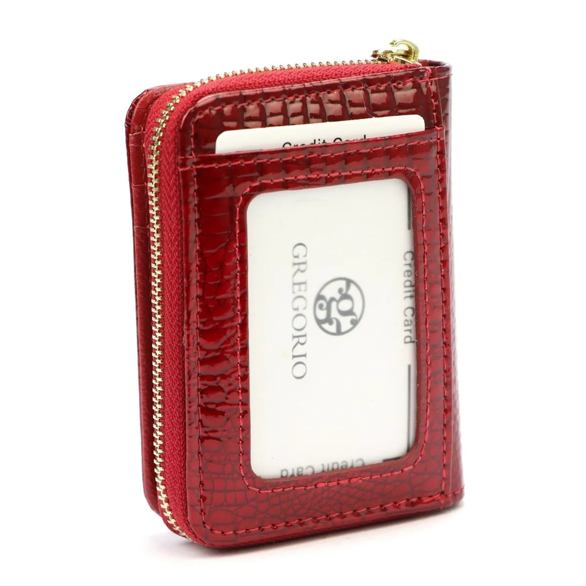 Damski portfel z zewnętrzną przegrodą Gregorio