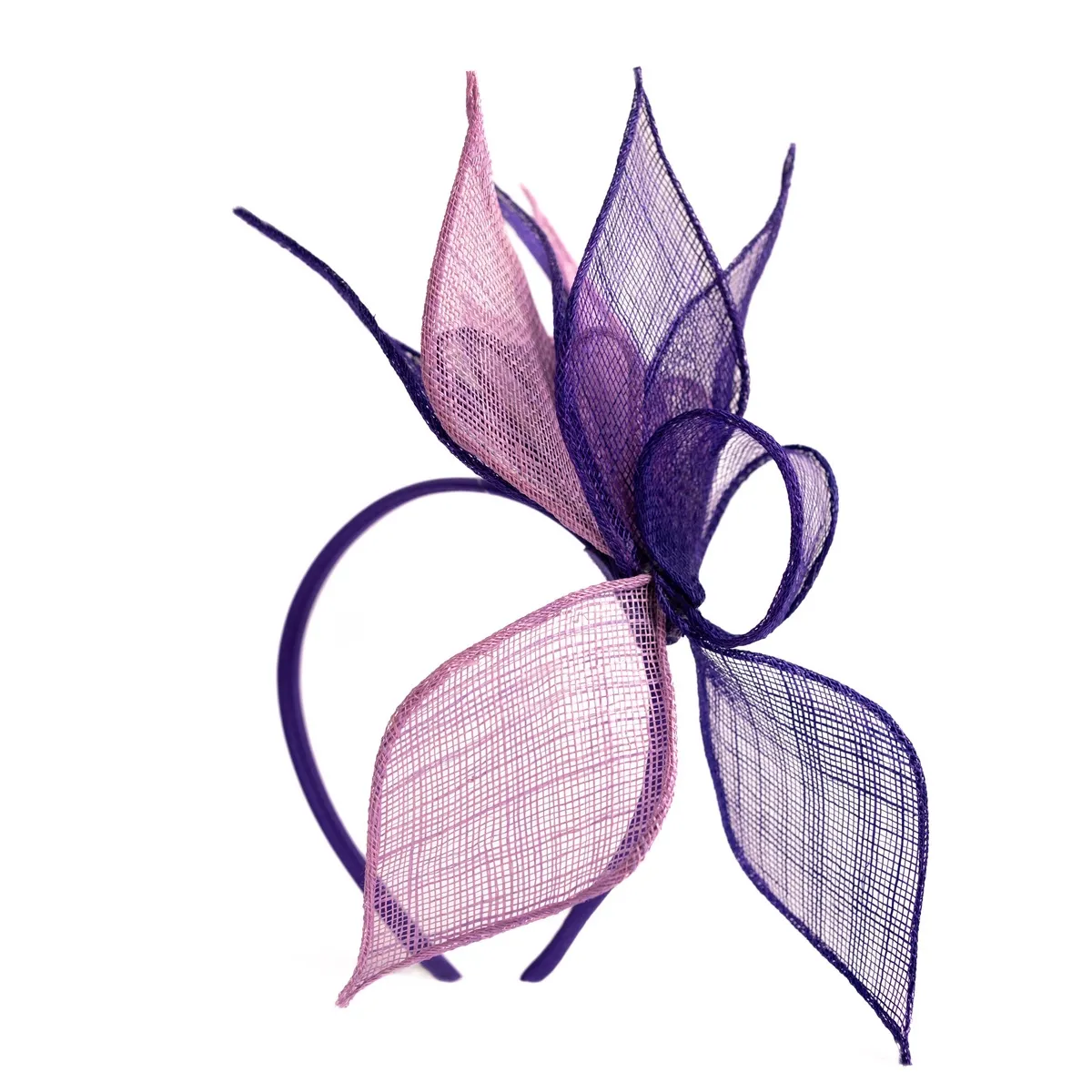 Elegancki fascynator Ereb z opaską, w dwóch kolorach, doskonały na formalne wydarzenia