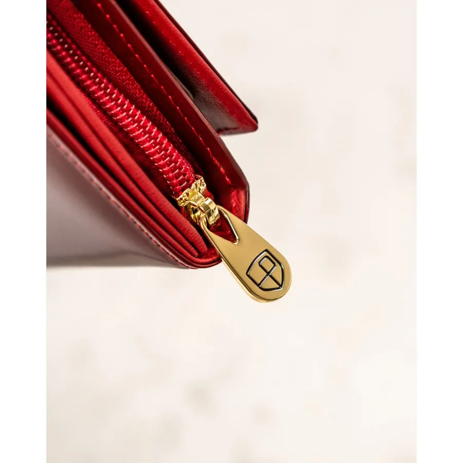 Skórzany damski portfel Peterson PTN BC-42106