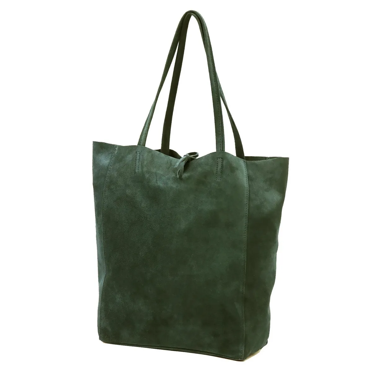 Patrizia damska shopperbag duża skóra naturalna zamszowa torebka na ramię