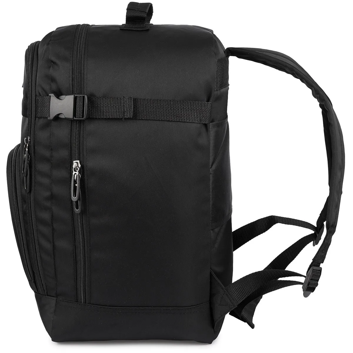 Plecak torba mały bagaż pojemny do samolotu kabinówka lotnicza Beltimore czarny TOK-D