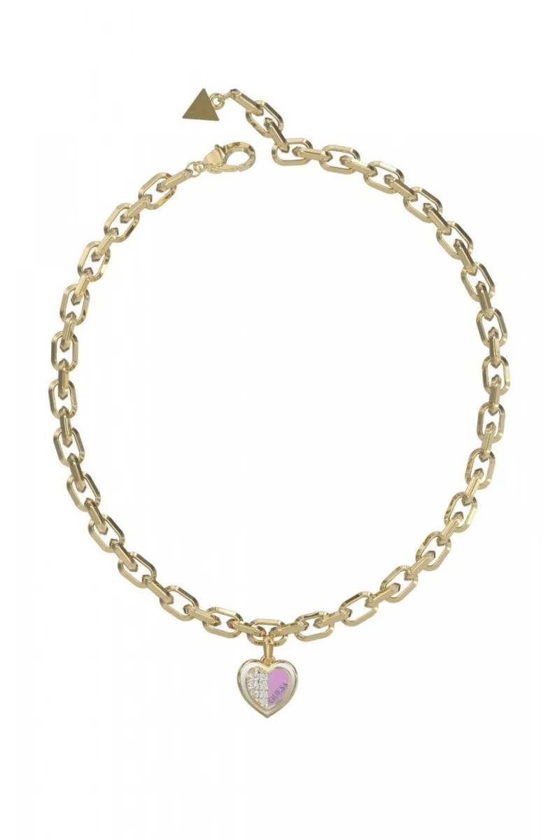 Biżuteria GUESS JUBN03033JWYG. Naszyjnik, Kolor złoty. Kobieta.