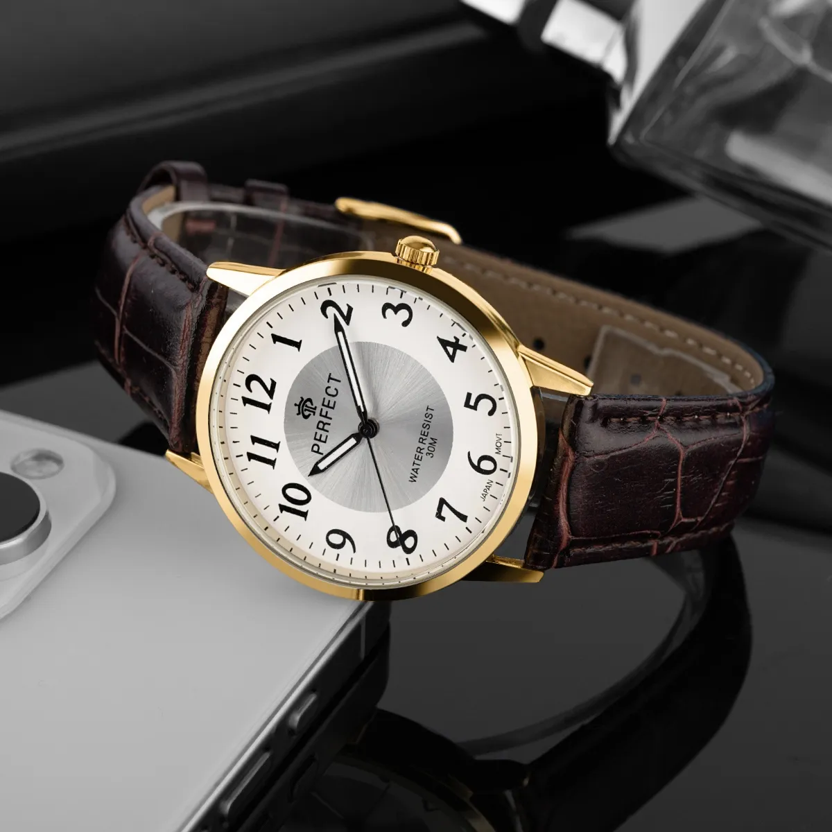 ZEGAREK MĘSKI PERFECT C411Y-17 (zp391d)