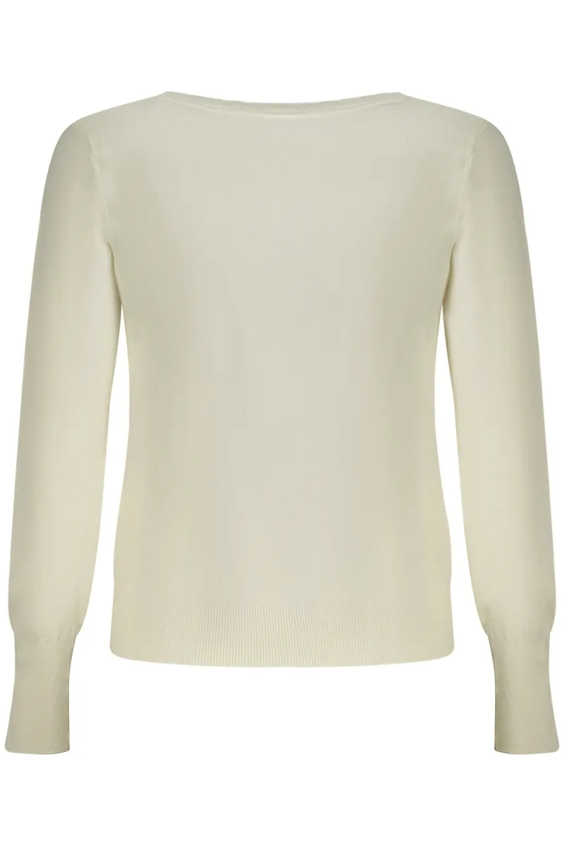 GUESS JEANS bluza na zamek DAMSKI BIAŁY