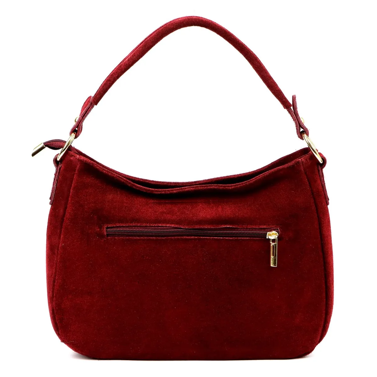 Minimalistyczna Damska torebka na ramię listonoszka ze skóry naturalnej