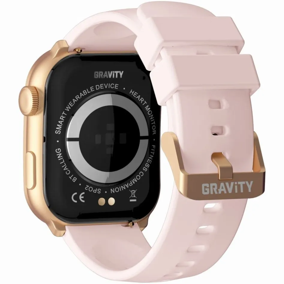 SMARTWATCH UNISEX GRAVITY GT28-6 - ROZMOWY BLUETOOTH, DODATKOWY PASEK (sg037f)
