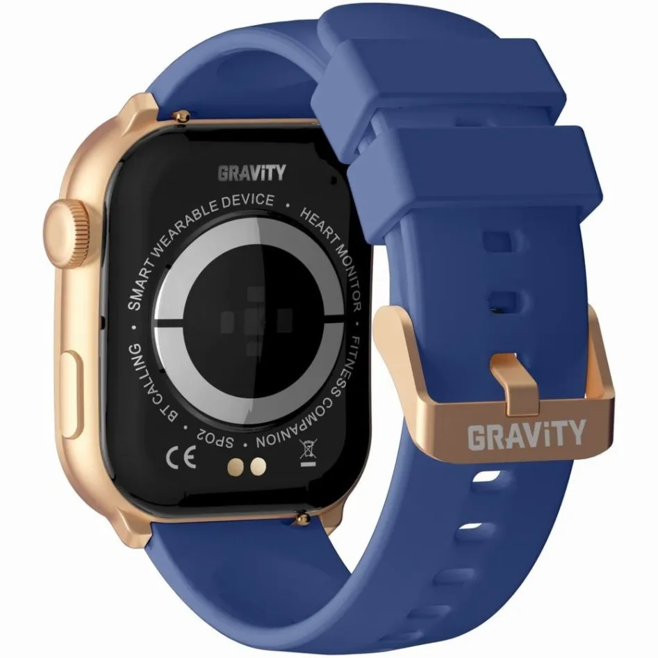 SMARTWATCH UNISEX GRAVITY GT28-8 - ROZMOWY BLUETOOTH, DODATKOWY PASEK (sg037g)