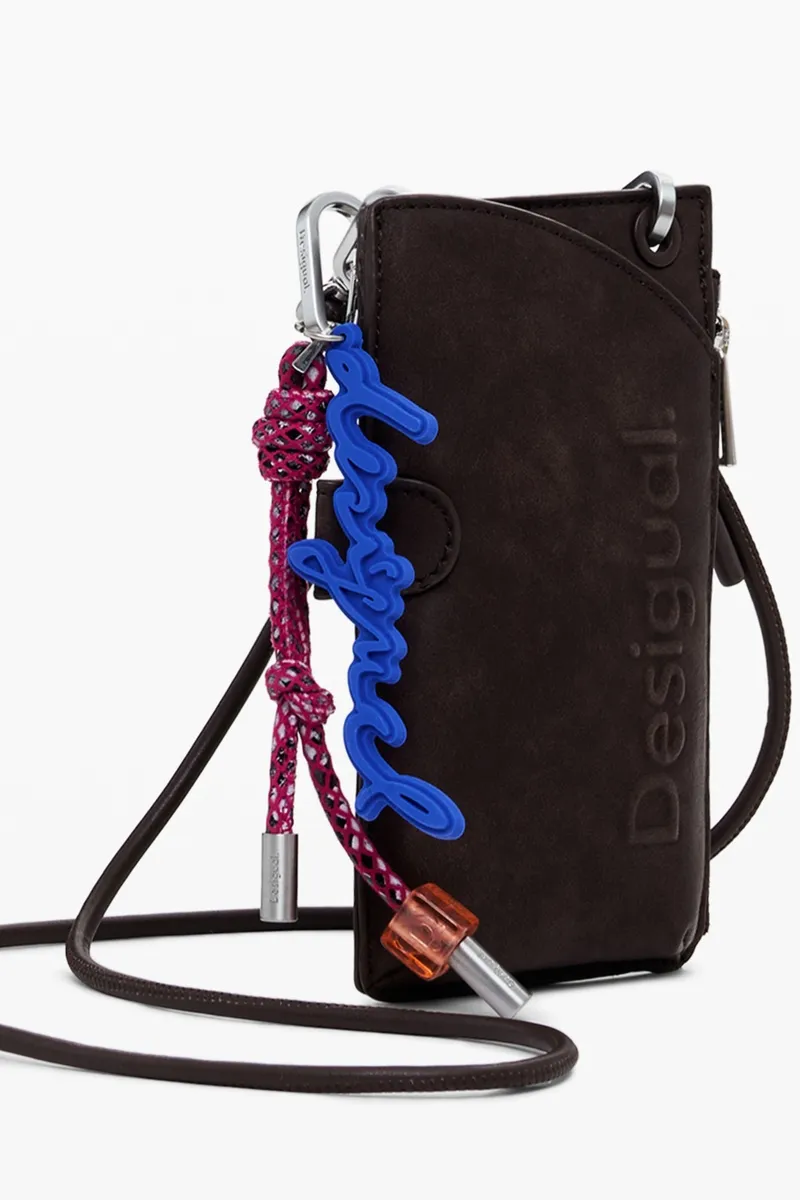 Brązowy portfel damski Desigual