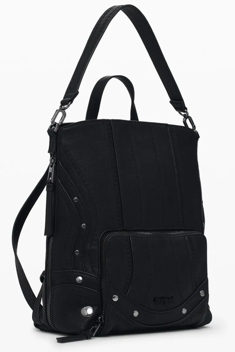 Czarny plecak damski Desigual