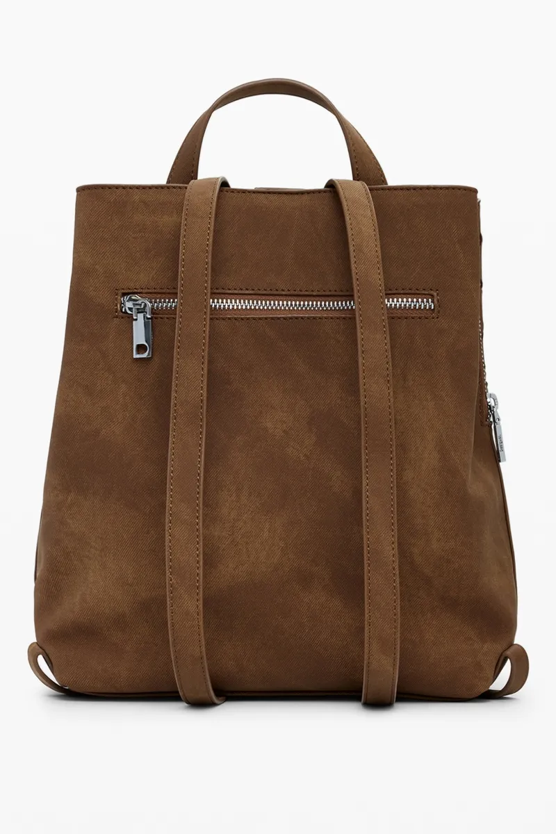 Brązowy plecak damski Desigual