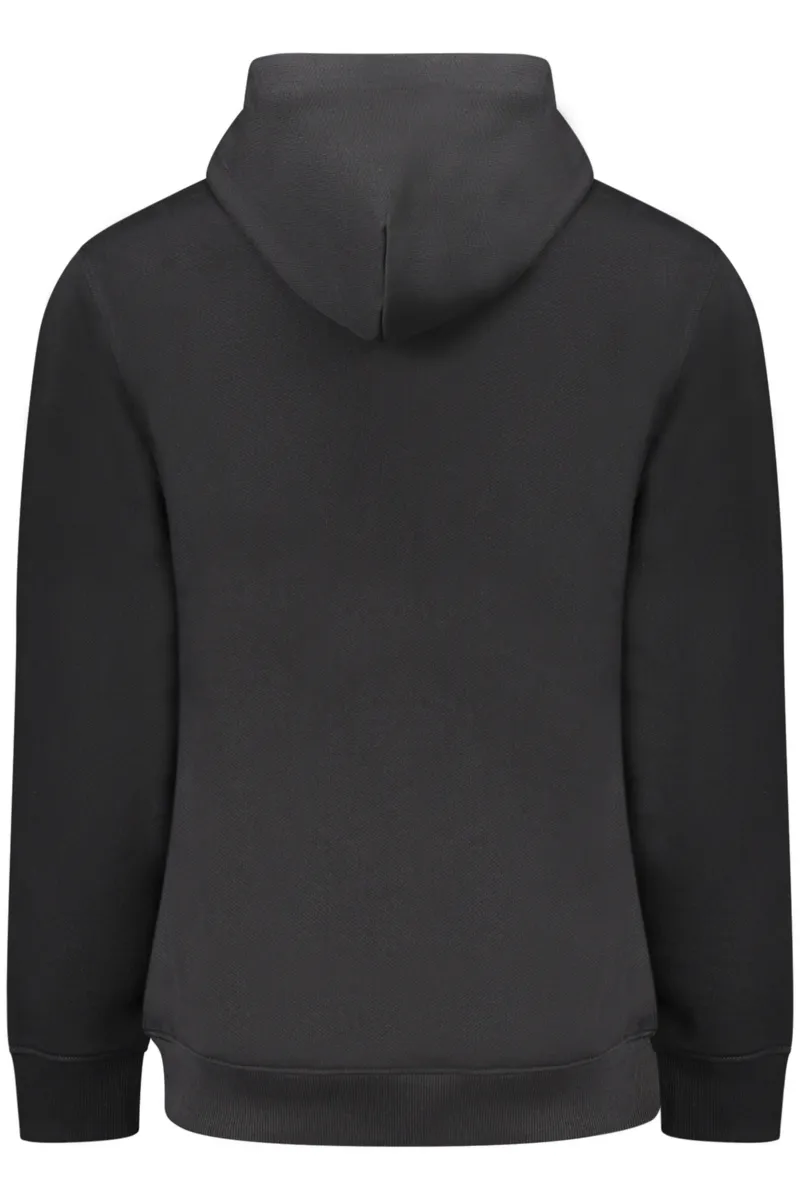 TOMMY HILFIGER MĘSKA CZARNA BLUZA Z ROZPIĘCIEM