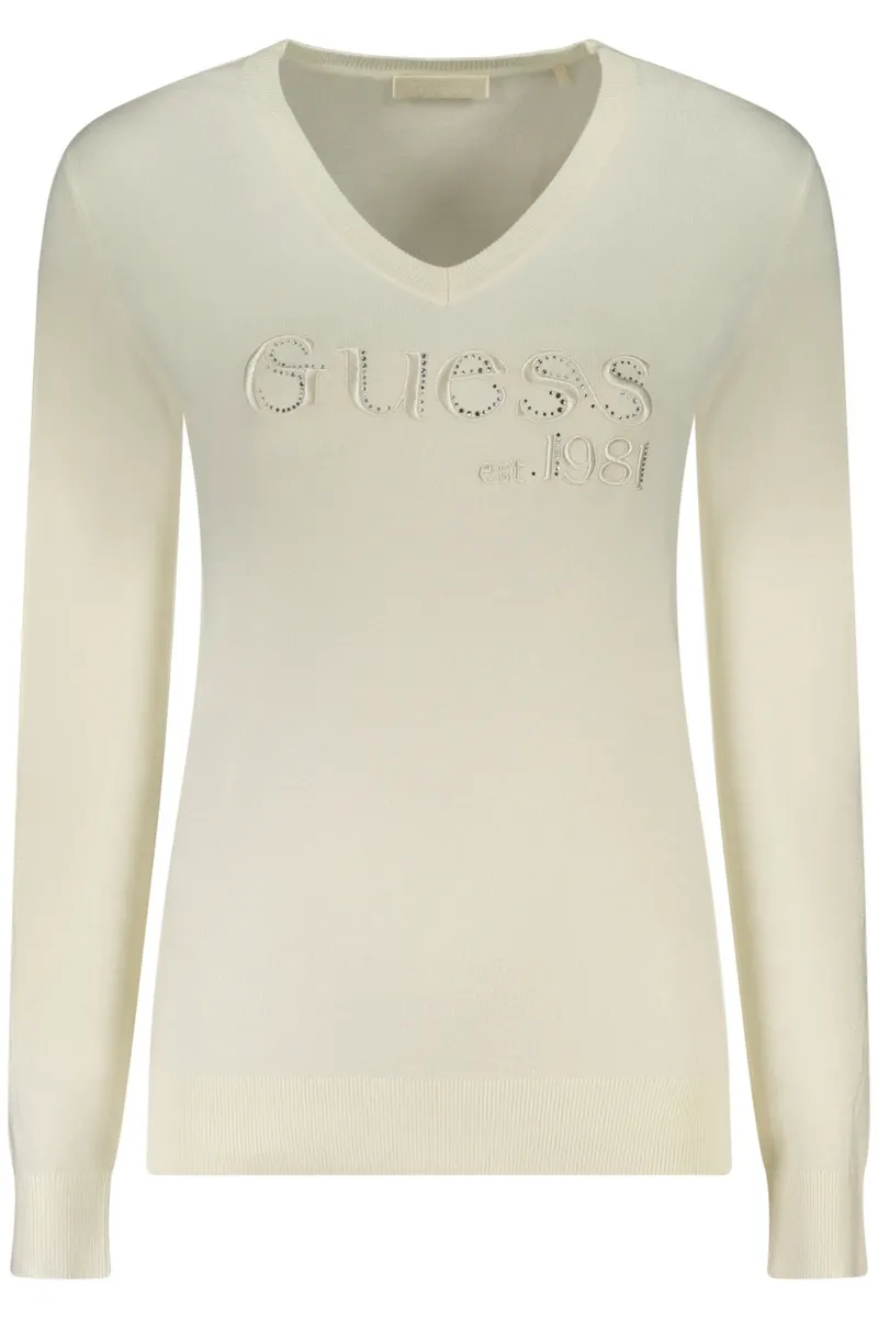 GUESS JEANS BIAŁY SWETER DAMSKI