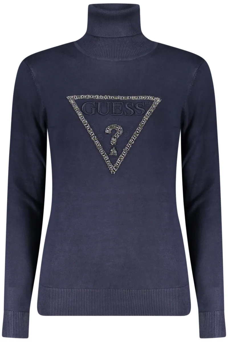 DAMSKI SWETER GUESS JEANS NIEBIESKI