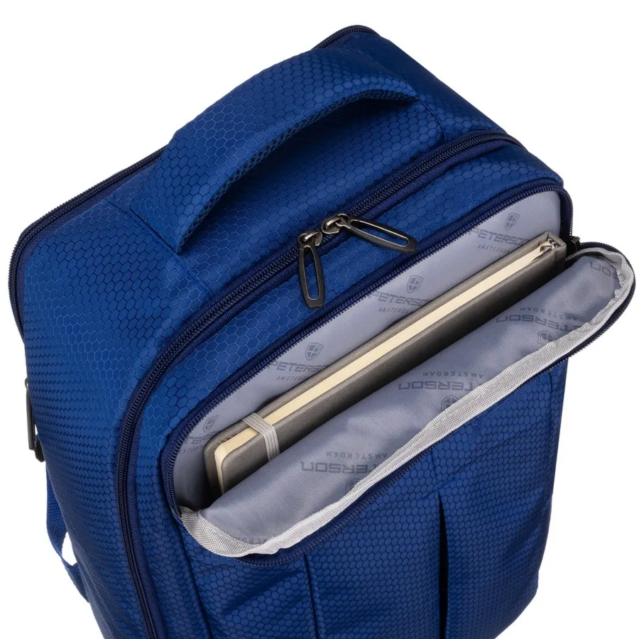 Materiałowy plecak męski Peterson PTN BOCIAN