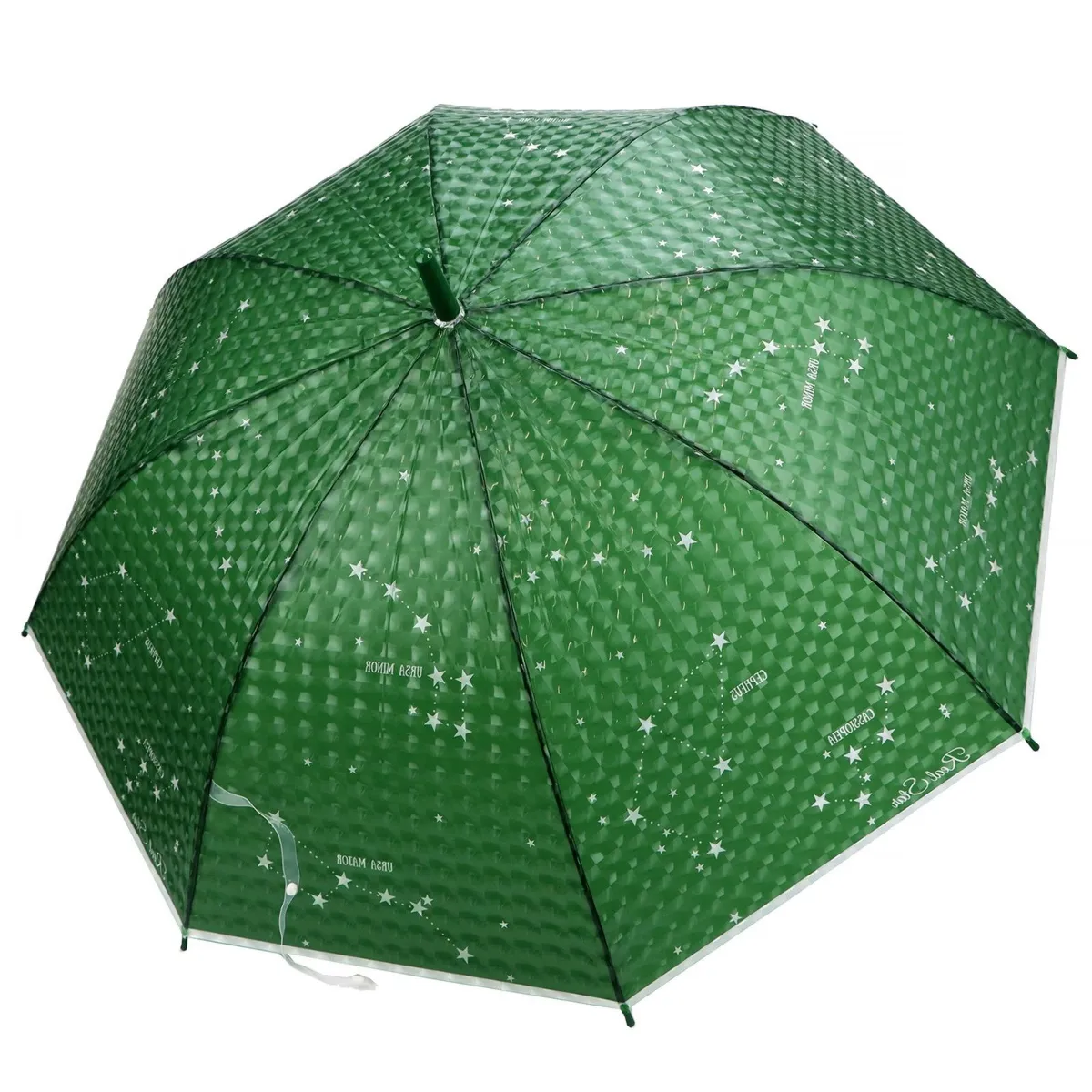Wytrzymały Długi rozkładany parasol wzór w typie galaktyka gwiazdy RST
