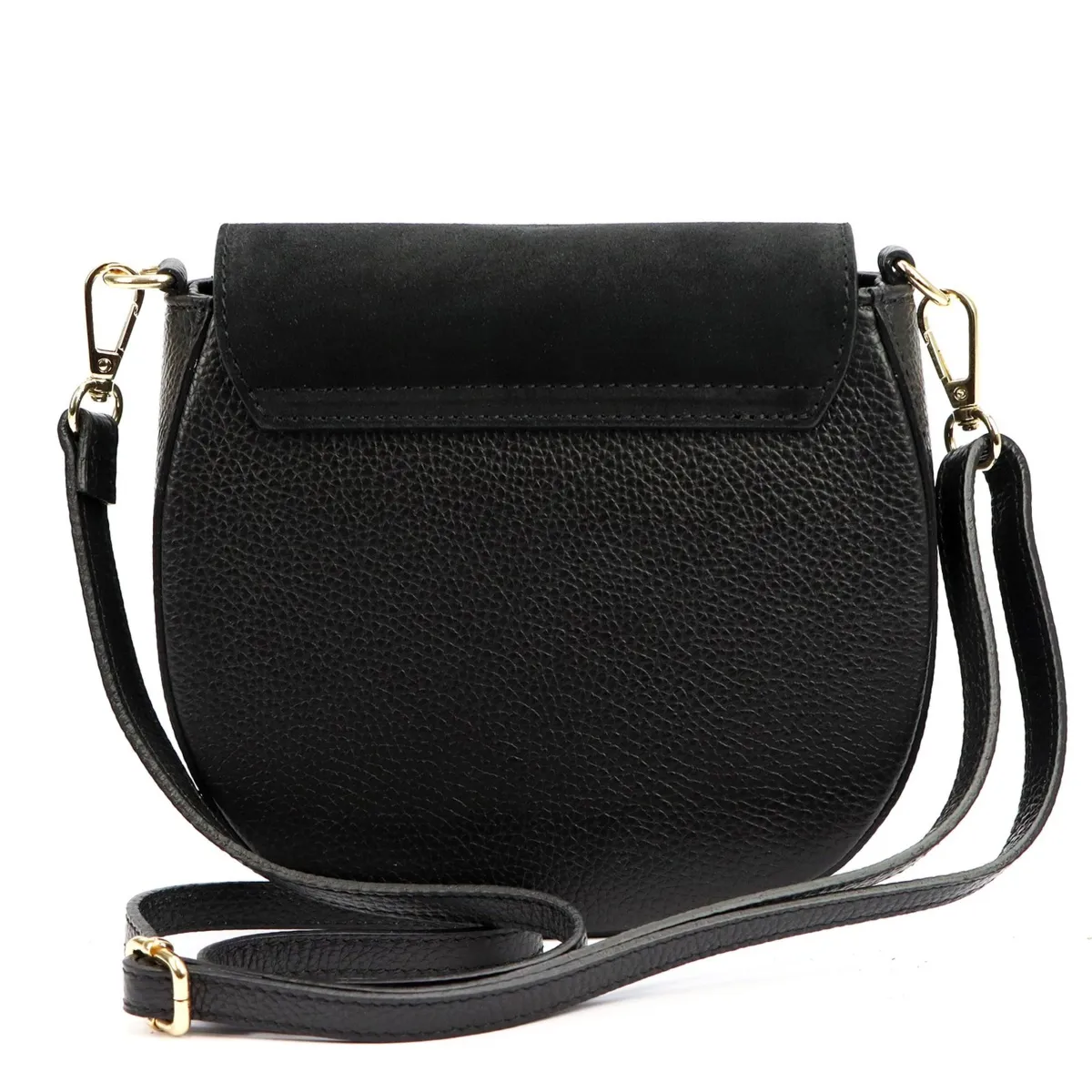 Stylowa Półokrągła damska listonoszka torebka przez ramię z kieszenią Luka