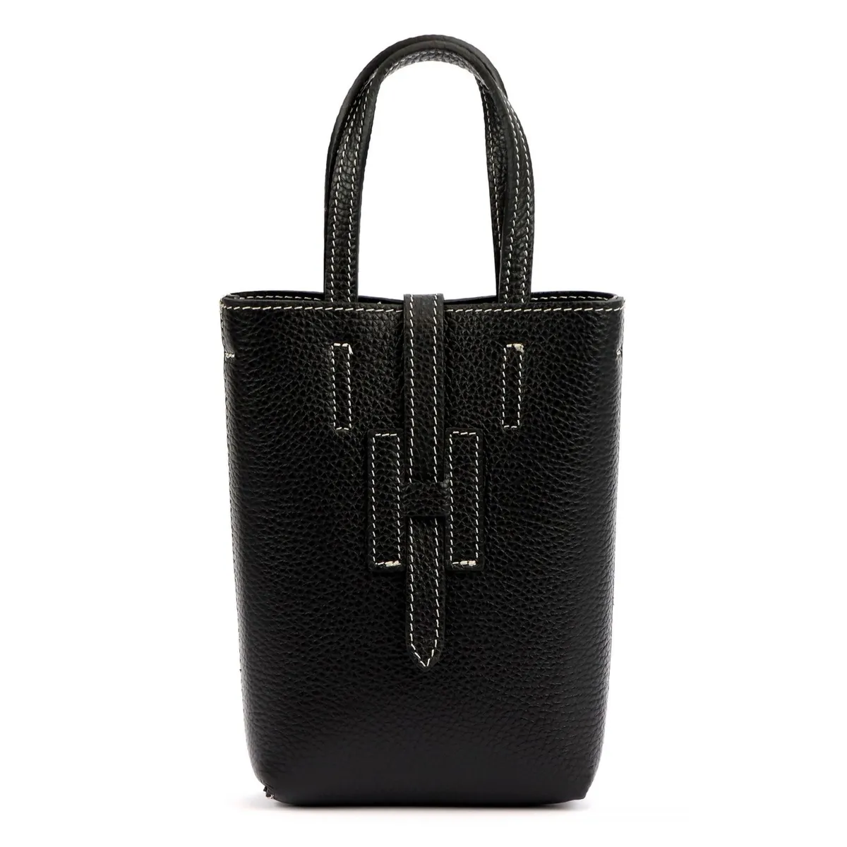 Luka damska skórzana listonoszka torebka do ręki Mała zgrabna i stylowa