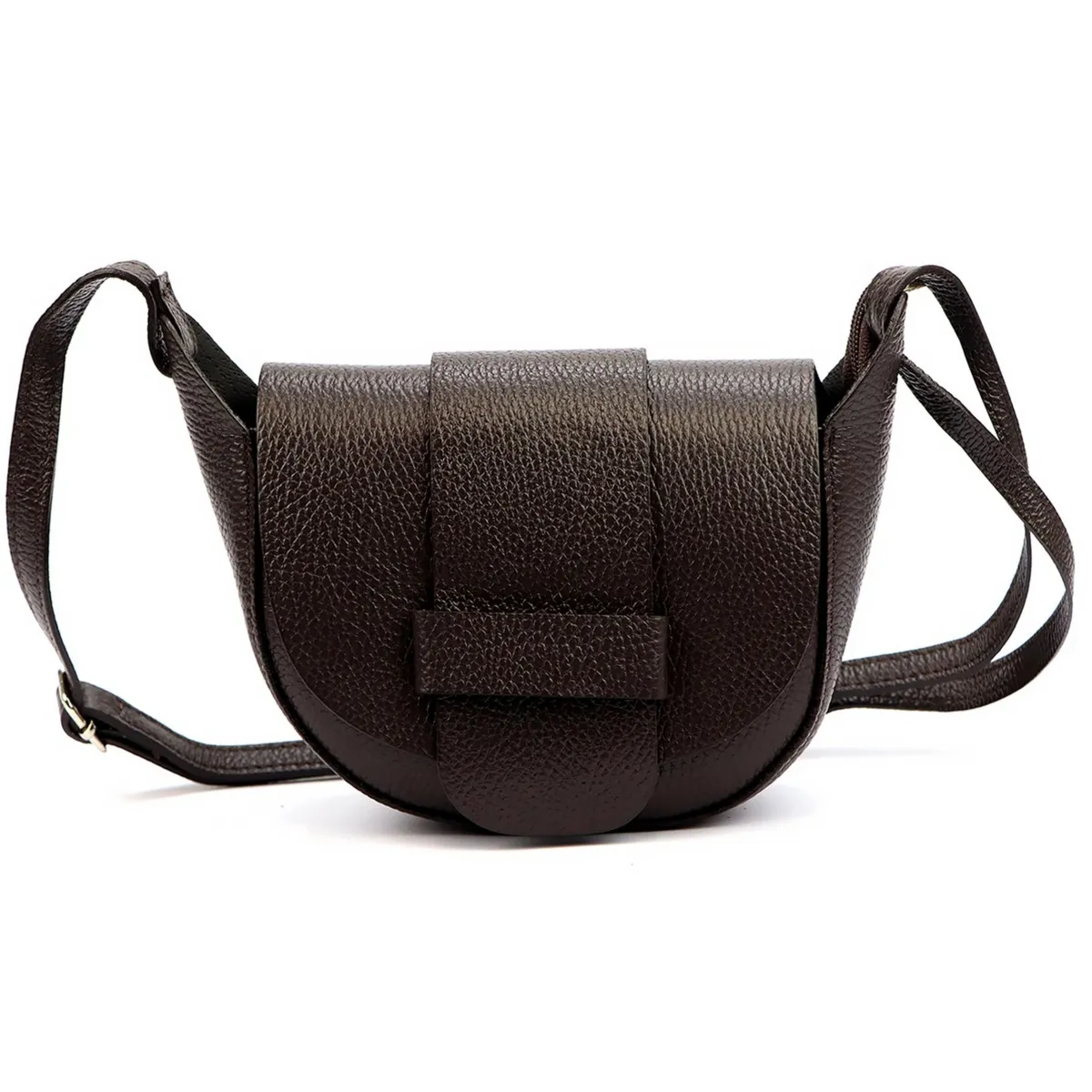 Zgrabna damska listonoszka ze skóry naturalnej torebka przez ramię Luka