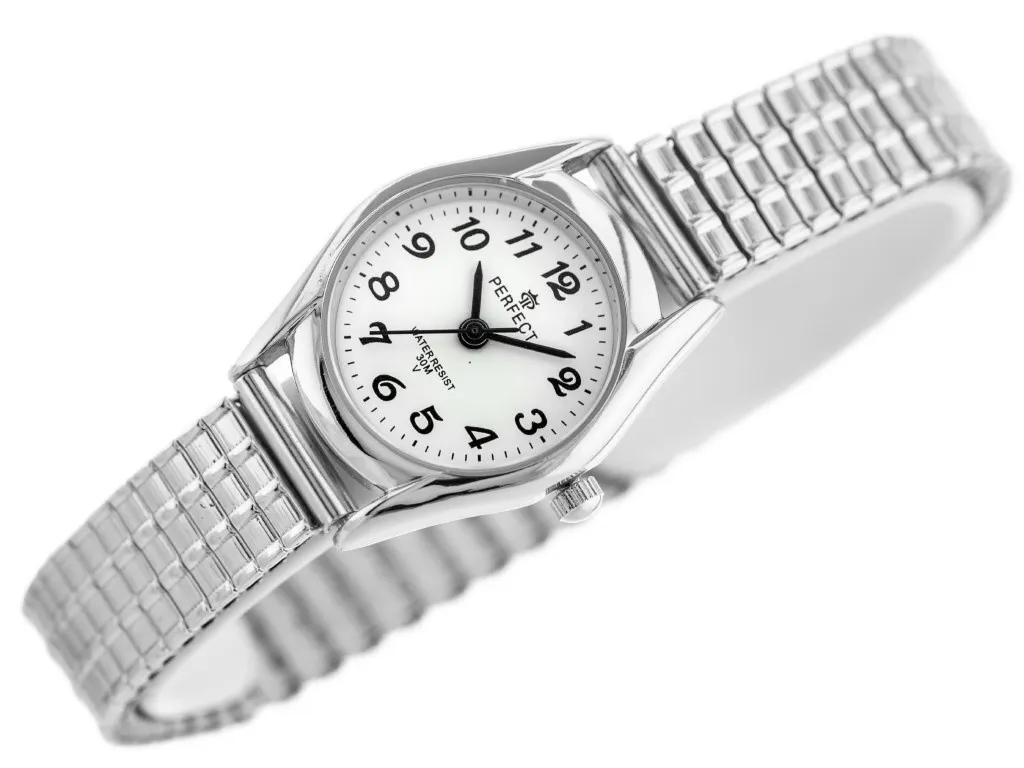 ZEGAREK DAMSKI PERFECT X133 (zp880a) silver - gumka