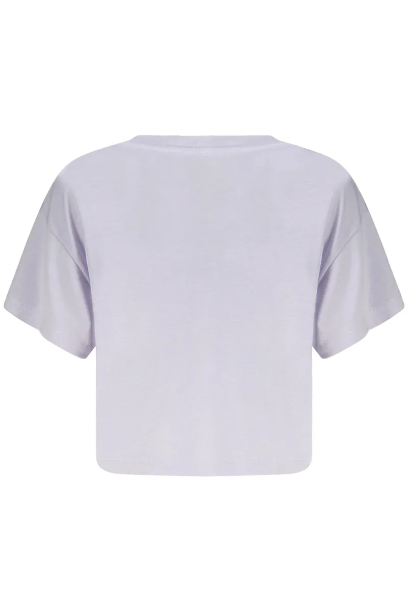 FIOLETOWA KOSZULKA DZIECIĘCA Z KRÓTKIM RĘKAWEM NIKE