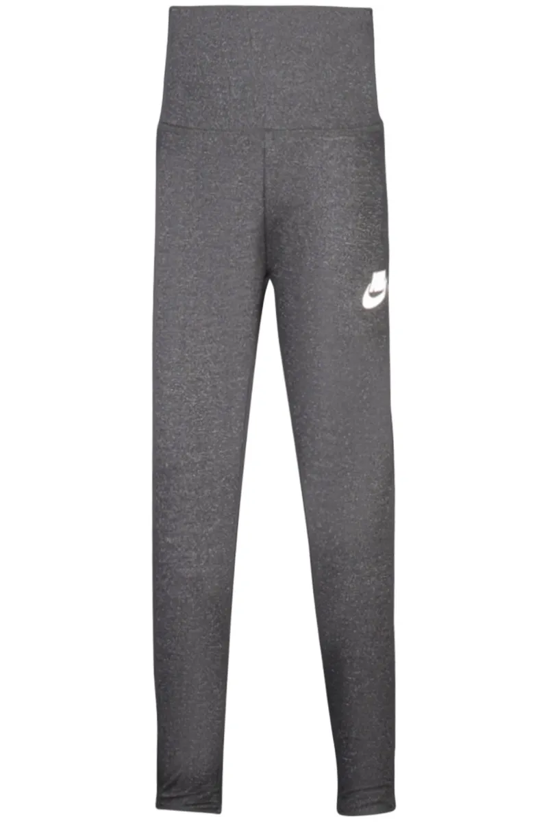 Czarne legginsy Nike dla dziewcząt