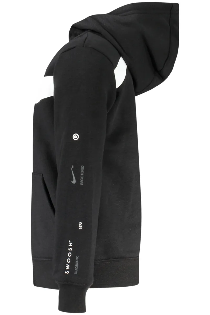 CZARNA BLUZA DZIECIĘCA NIKE Z ROZPINANYM NA ZAMEK