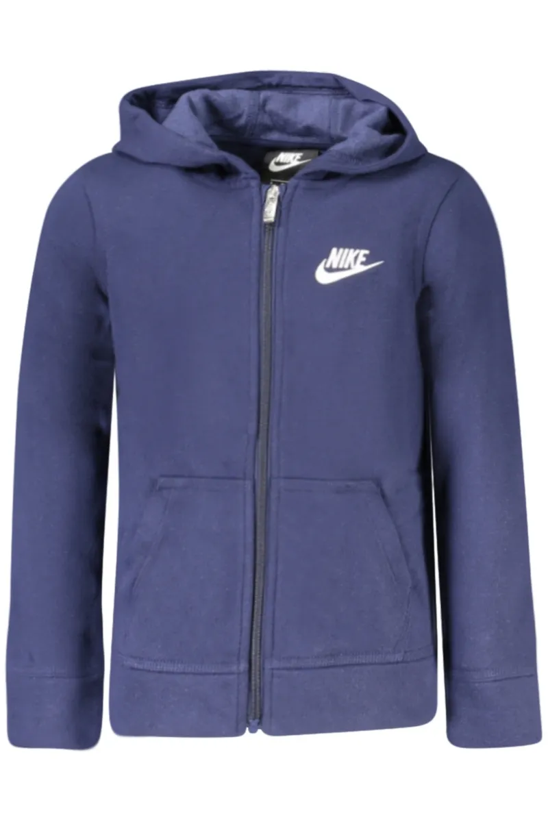 NIEBIESKA BLUZA DZIECIĘCA NIKE Z ROZPINANYM NA ZAMEK