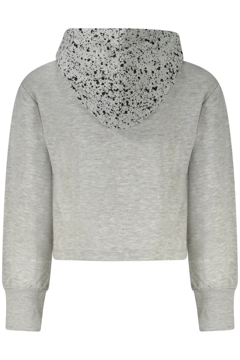 Bluza Nike z zamkiem błyskawicznym dla dziewcząt, szara