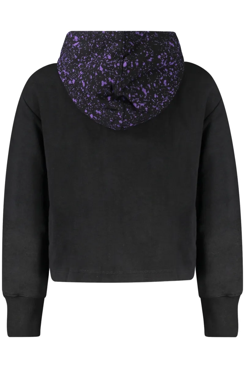 CZARNA BLUZA Z ROZPINANYM NA ZAMEK DZIEWCZĘCA NIKE