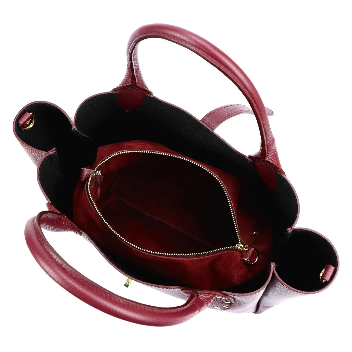 Damska shopperbag z wyjmowaną saszetką duża skórzana torebka do ręki Luka