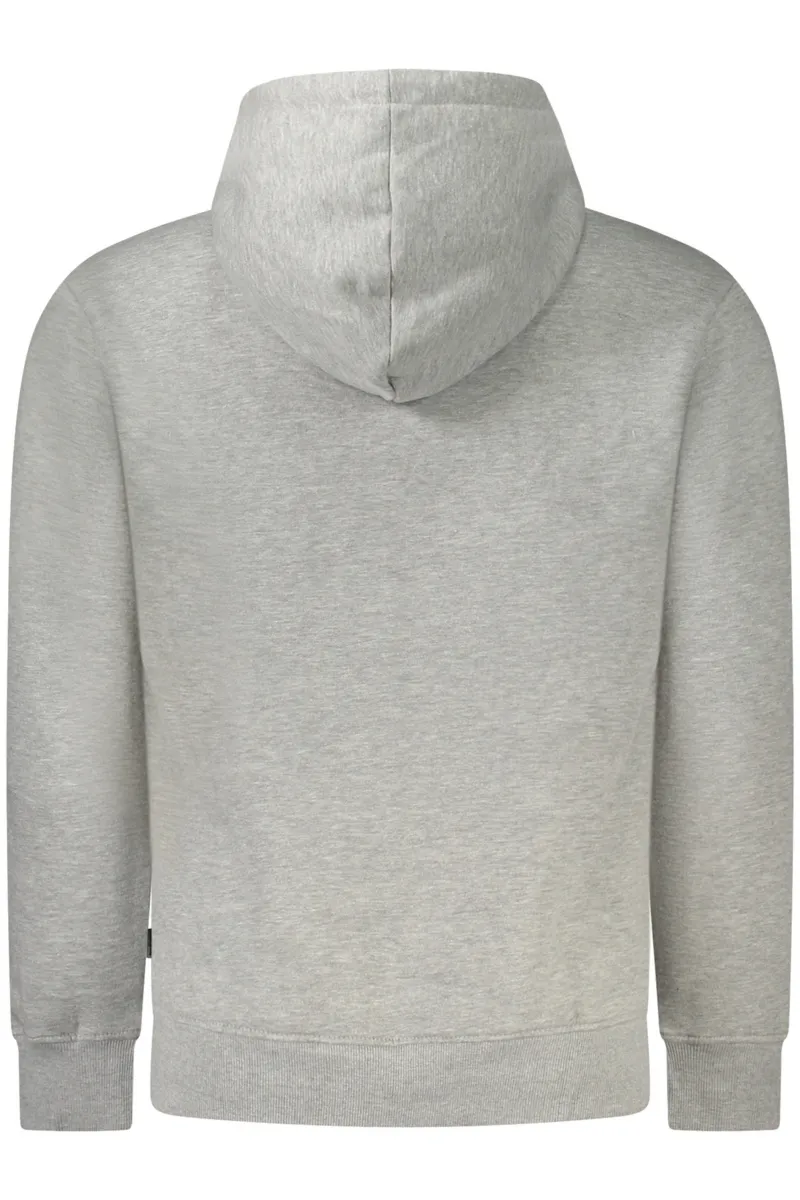 PEPE JEANS MĘSKA BLUZA Z ROZPINANYM NA ZAMEK SZARY