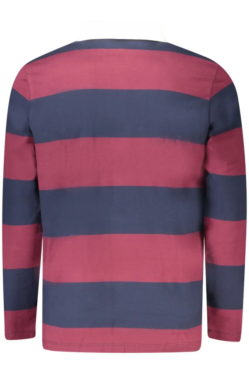 TIMBERLAND MĘSKA KOSZULKA POLO Z DŁUGIM RĘKAWEM, CZERWONA