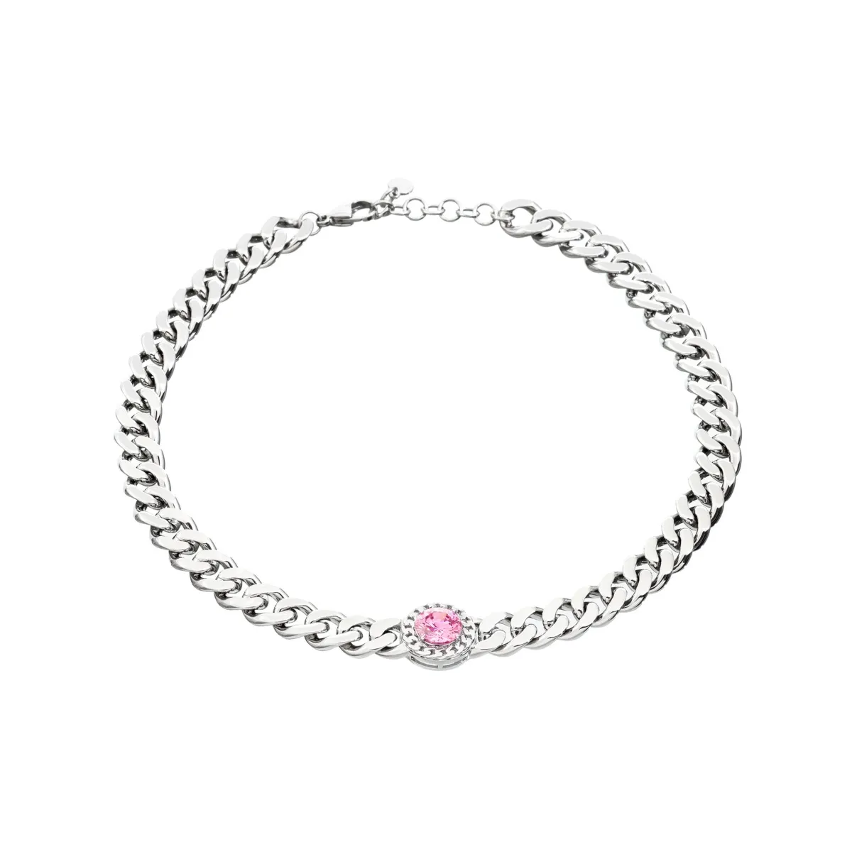 Biżuteria CHIARA FERRAGNI J19AUW20. Naszyjnik, Kolor różowy. Kobieta.