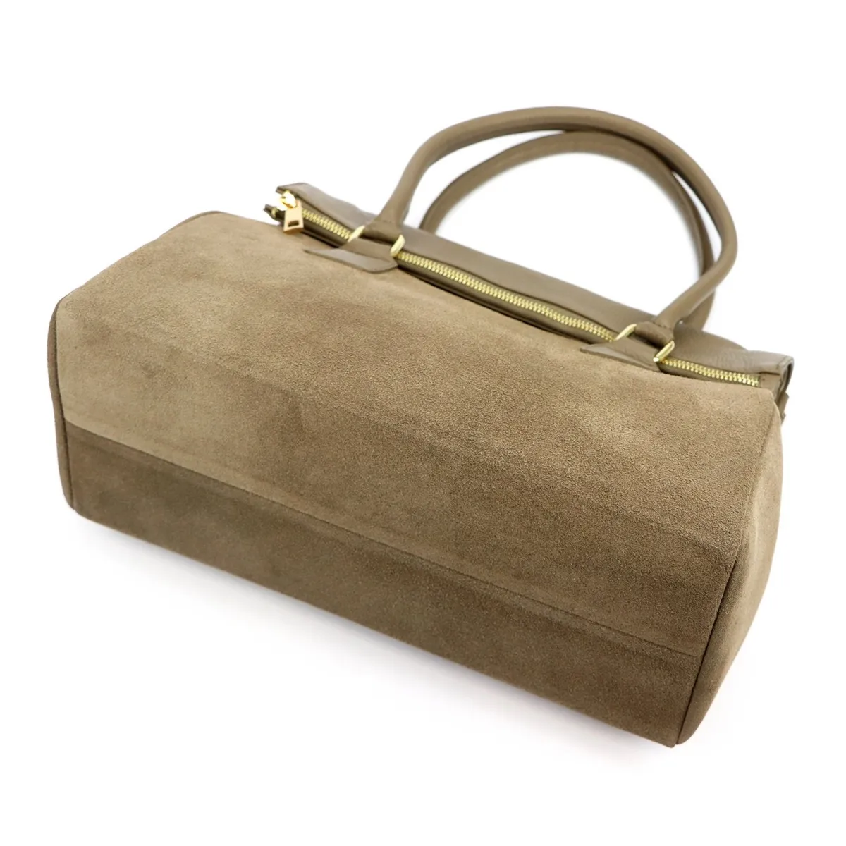 Damski stylowy kuferek do ręki torebka z paskiem na ramię skórzana Luka