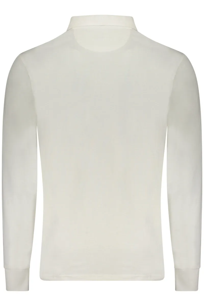 NORTH SAILS MĘSKA KOSZULKA POLO Z DŁUGIM RĘKAWEM W KOLORZE BIAŁYM