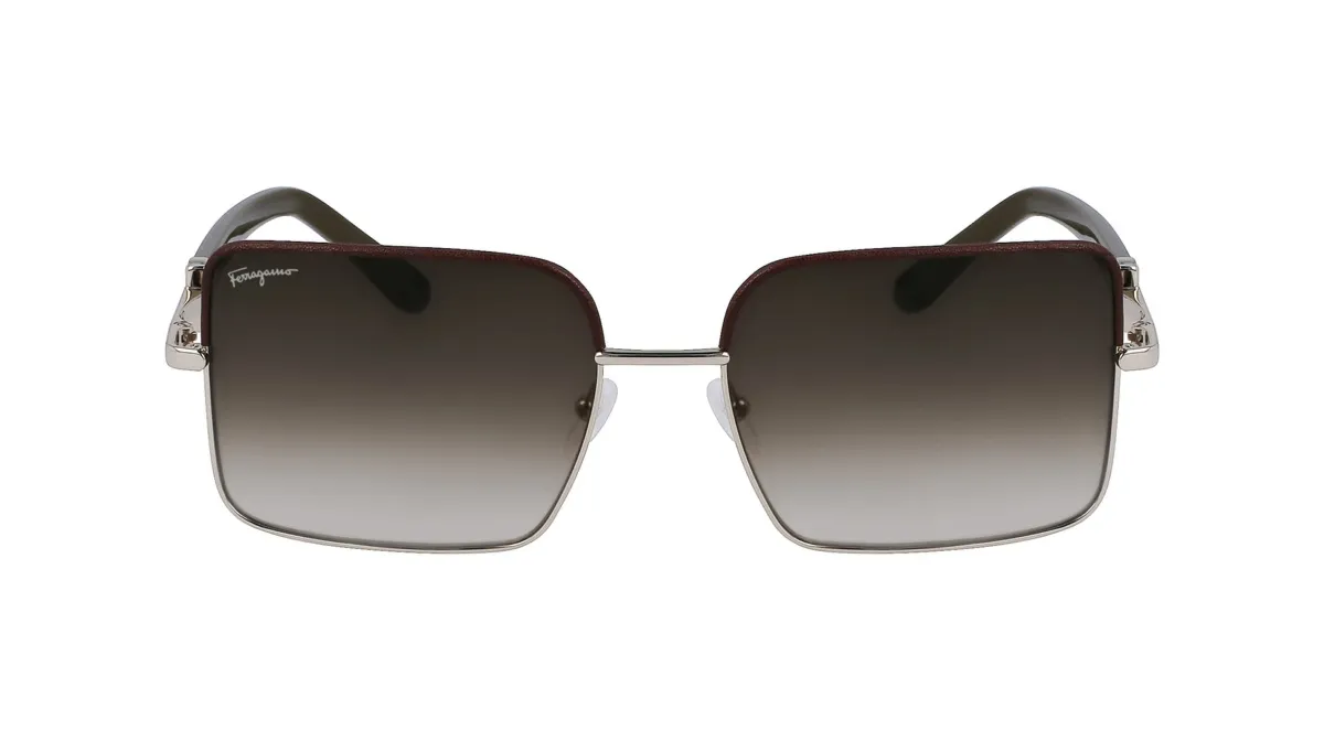 Okulary FERRAGAMO SF302SL-704. Okulary przeciwsłoneczne, Kolor złoty. Kobieta.