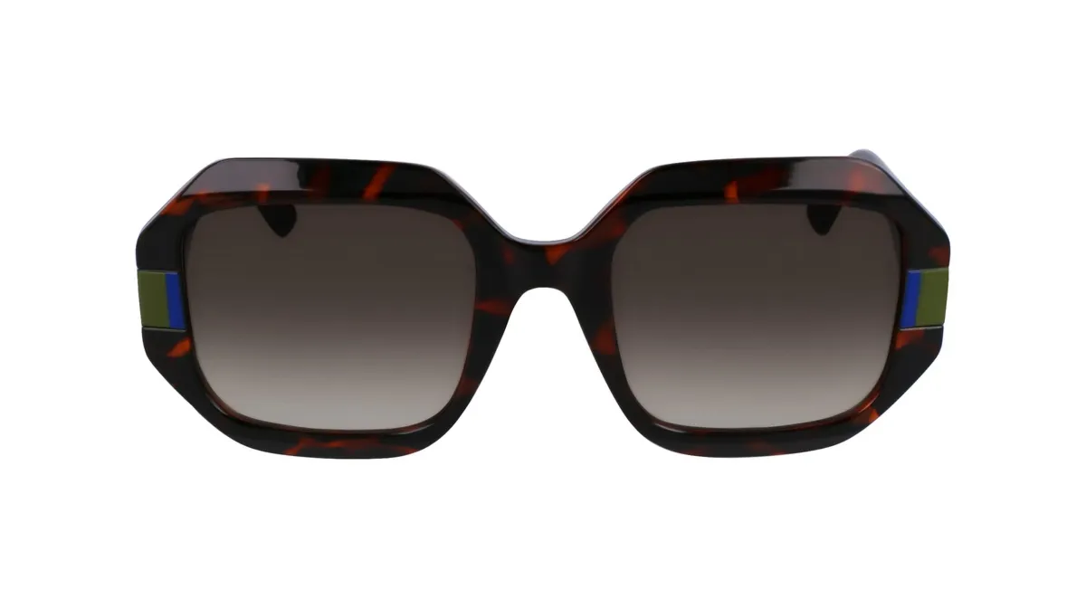 Okulary KARL LAGERFELD KL6124S-240. Okulary przeciwsłoneczne, Kolor brązowy. Kobieta.