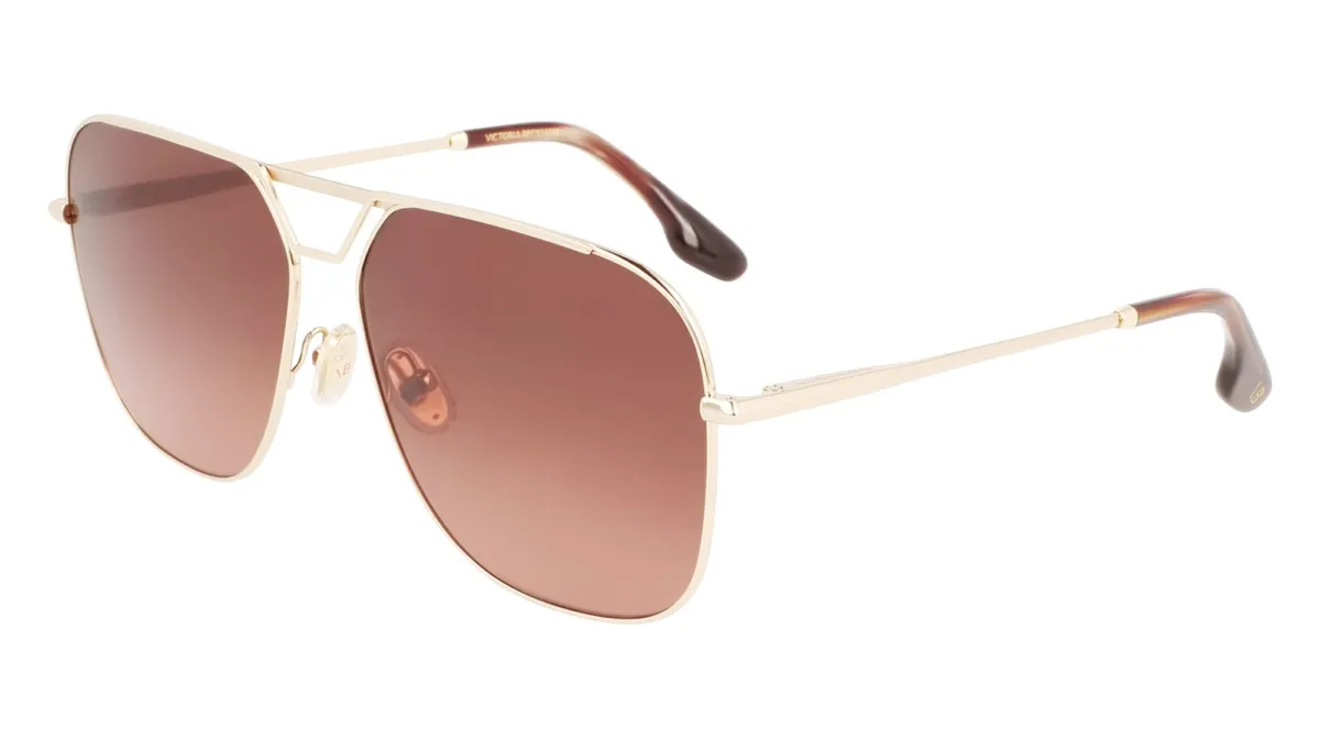 Okulary VICTORIA BECKHAM VB217S-714. Okulary przeciwsłoneczne, Kolor złoty. Kobieta.