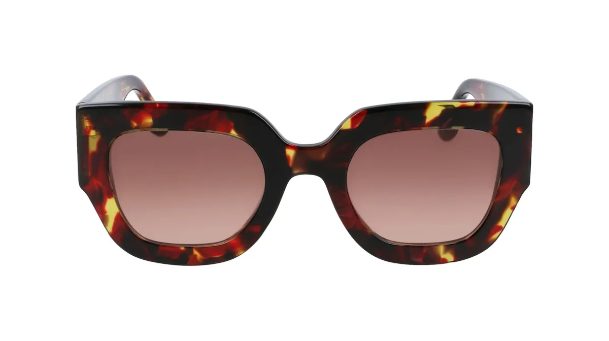 Okulary VICTORIA BECKHAM VB606S-609. Okulary przeciwsłoneczne, Kolor czerwony. Kobieta.